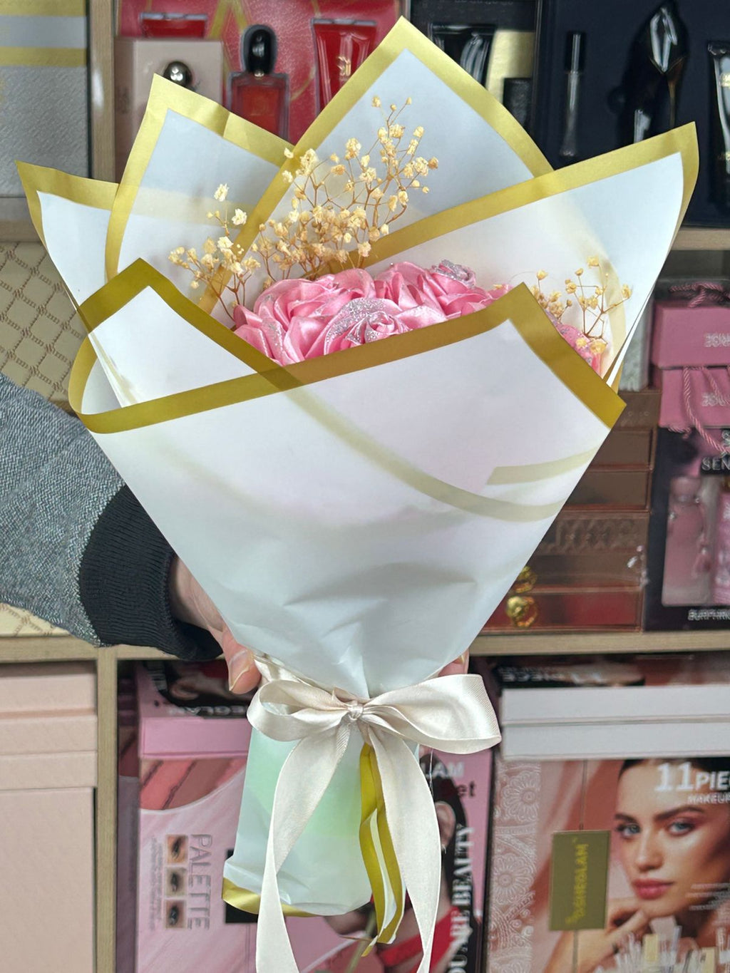 Bouki de fleur rose